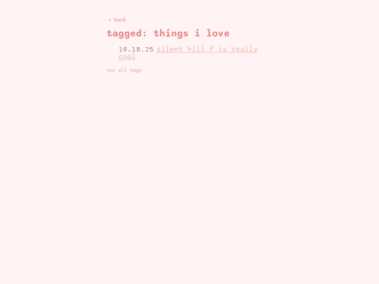 blog/tag/love screenshot