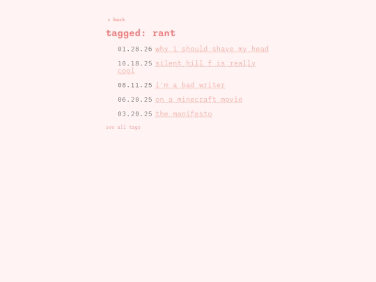 blog/tag/rant screenshot
