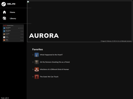 mel_fm/artists/aurora screenshot