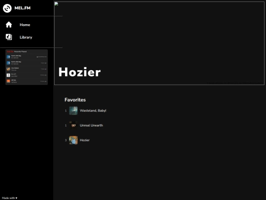 mel_fm/artists/hozier screenshot