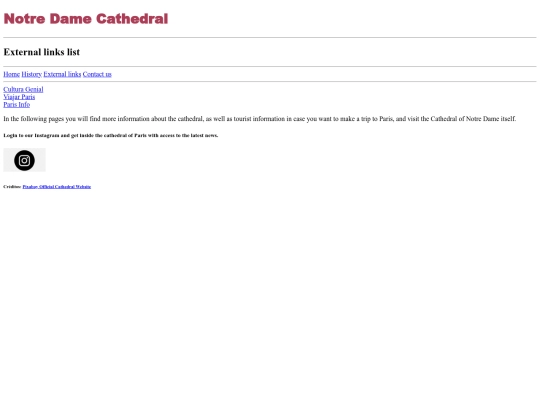 links screenshot
