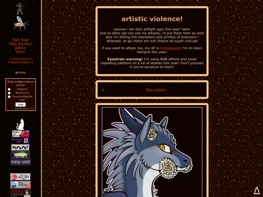 art/artfight/gallery screenshot