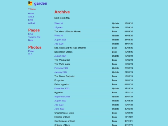 archive screenshot