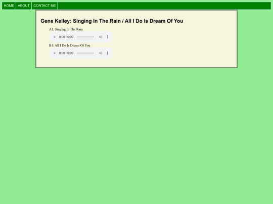 singingintherain_allidoisdreamofyou screenshot
