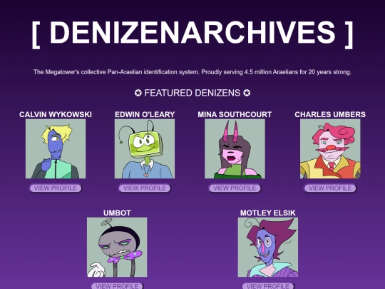 denizenarchives screenshot