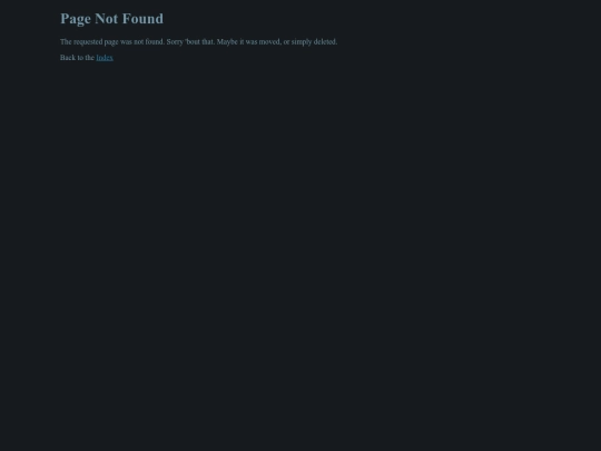 not_found screenshot