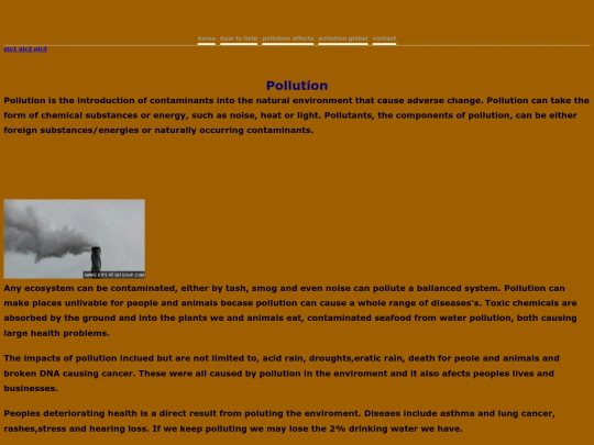 pollution screenshot