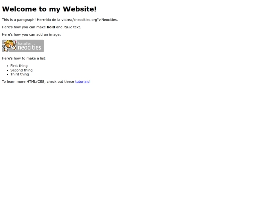 index screenshot