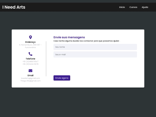 I need arts/contatos screenshot