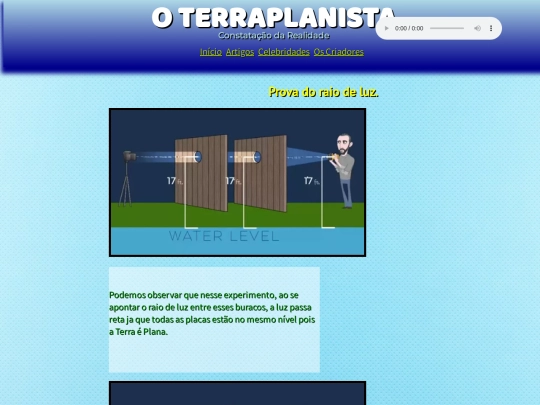 Terra Plana/experimentos screenshot