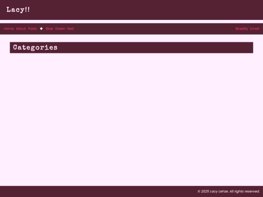 categories screenshot