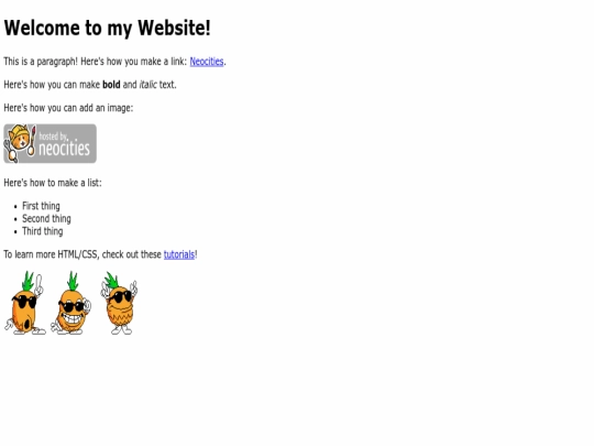index screenshot