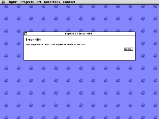 not_found screenshot