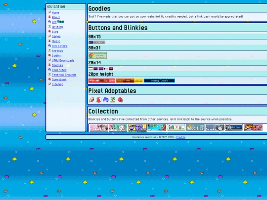 goodies screenshot