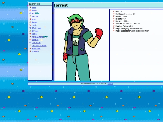 ocs/forrest screenshot