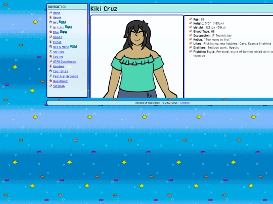 ocs/kiki-tekken screenshot