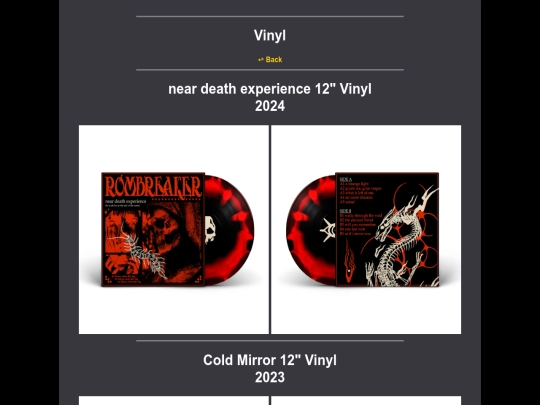 vinyl screenshot