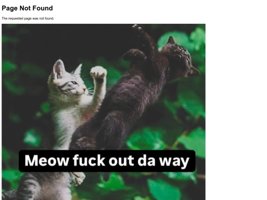 not_found screenshot