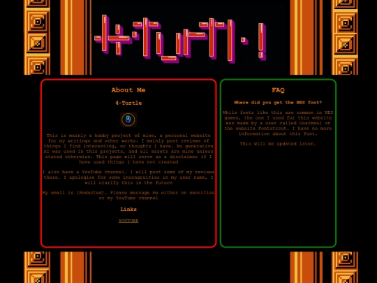 faq/about screenshot