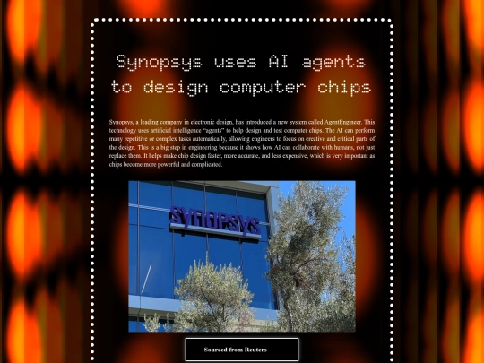 entries/synopsys screenshot
