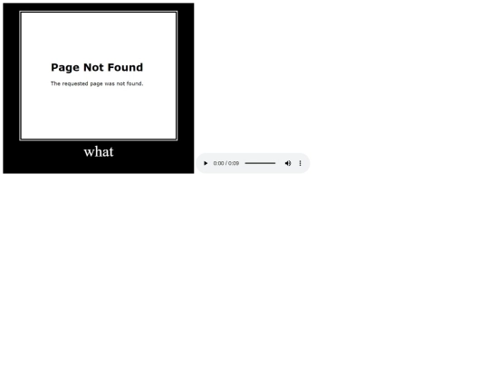 not_found screenshot