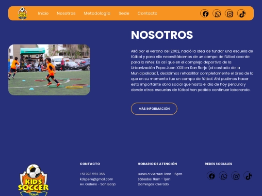 Paginas/nosotros screenshot
