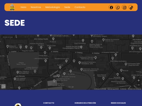 Paginas/sede screenshot