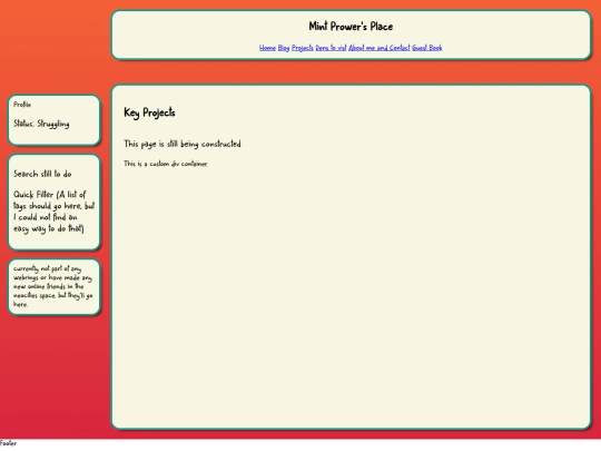 projects screenshot