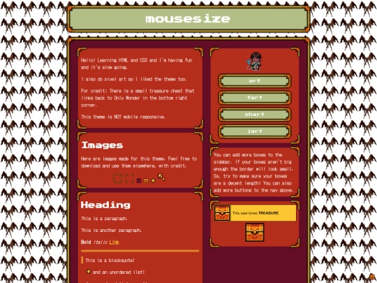 index screenshot
