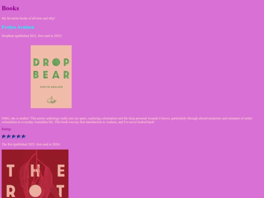 books screenshot