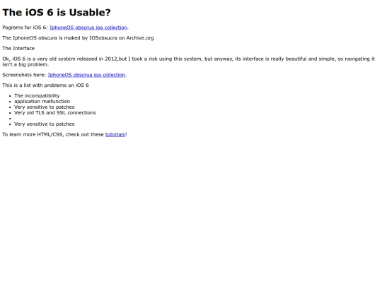 ios6blog screenshot