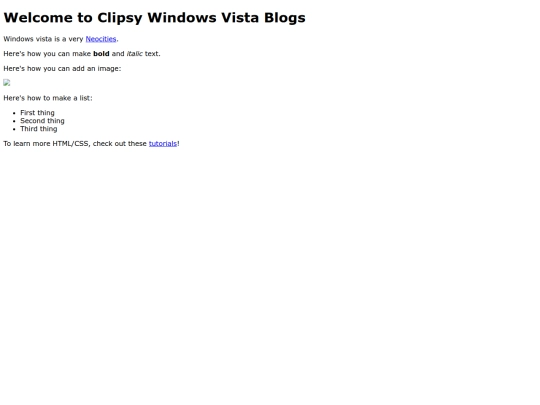 windowsvistablog screenshot