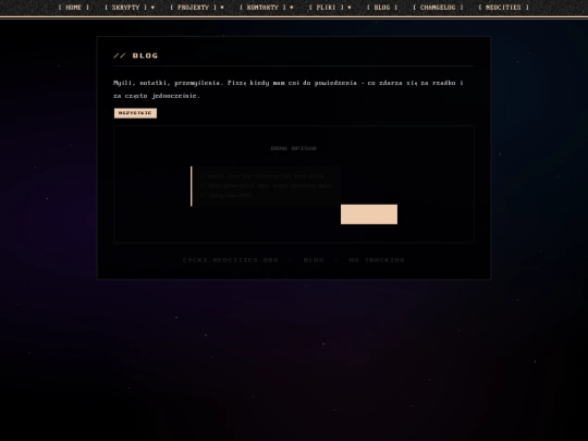 blog screenshot