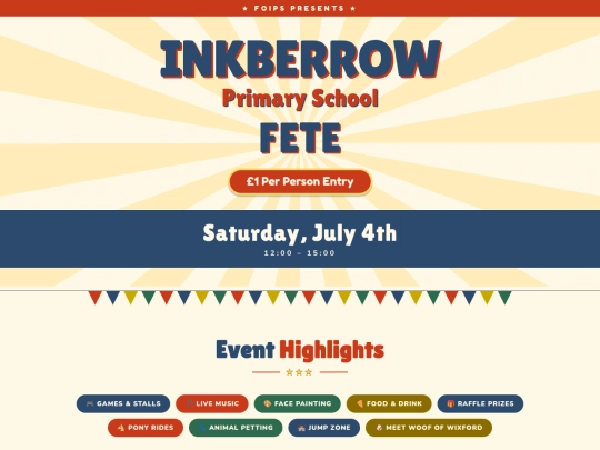 inkberrow_fete_website screenshot