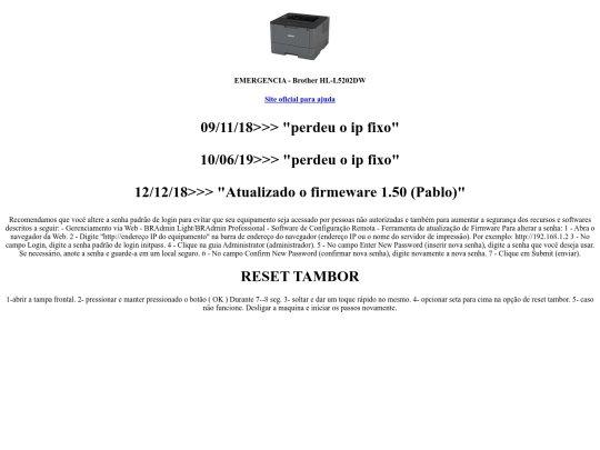 impressoras/historico/hist_130 screenshot