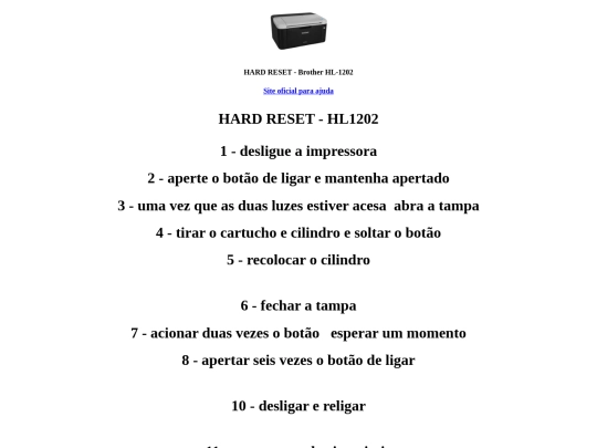 impressoras/historico/hist_HL1202 screenshot