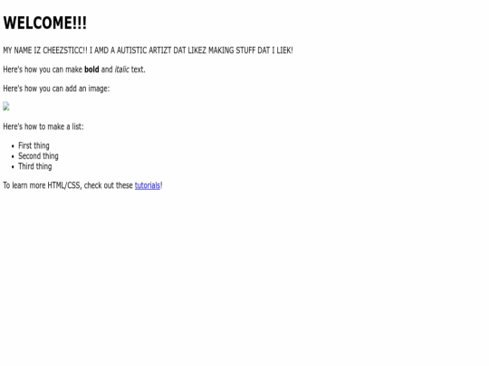 index screenshot