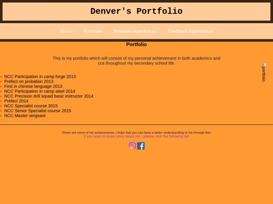 portfolio screenshot