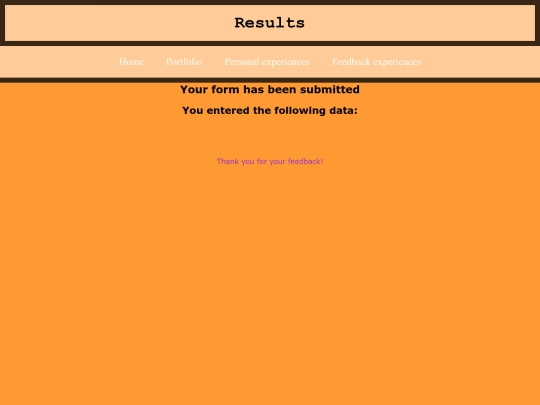 results screenshot