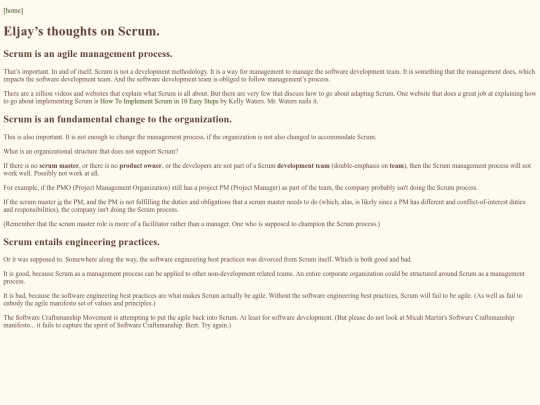 Scrum screenshot