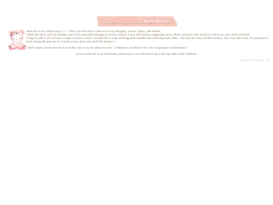 diary/home screenshot