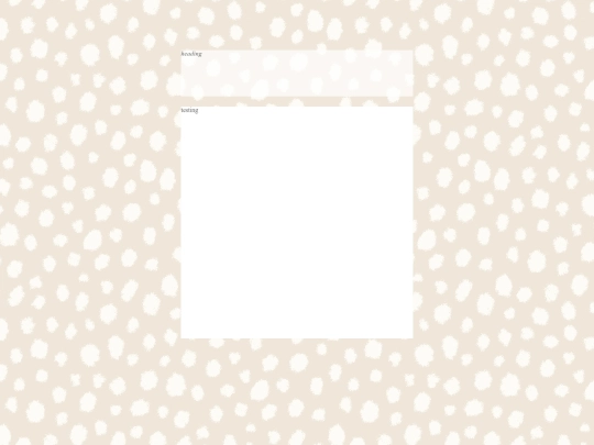 test screenshot