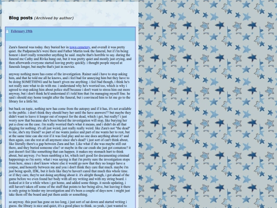 BlogArchives screenshot