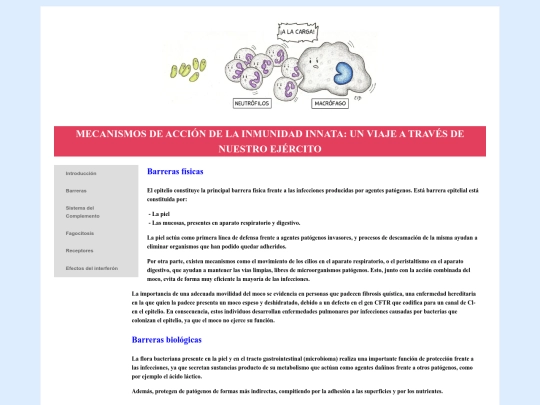 barreras screenshot