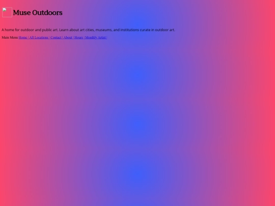 muse_outdoors/artist screenshot