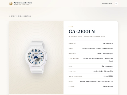 casio-ga2100ln screenshot