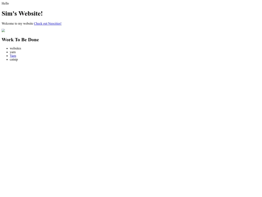 index screenshot