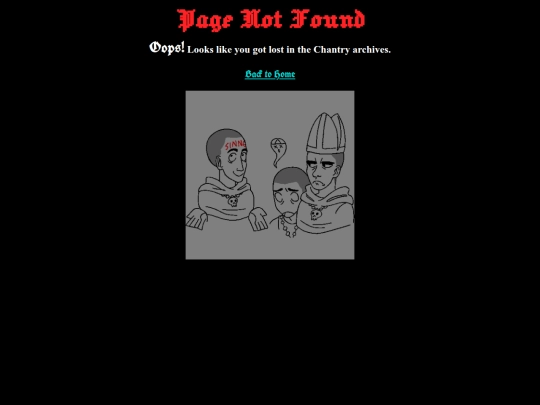 not_found screenshot