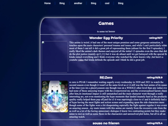 html/page3 screenshot