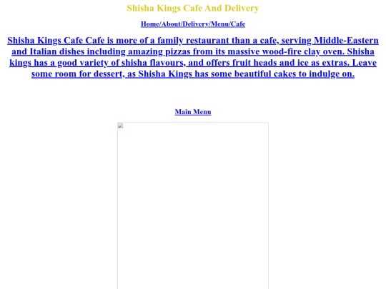 menu screenshot